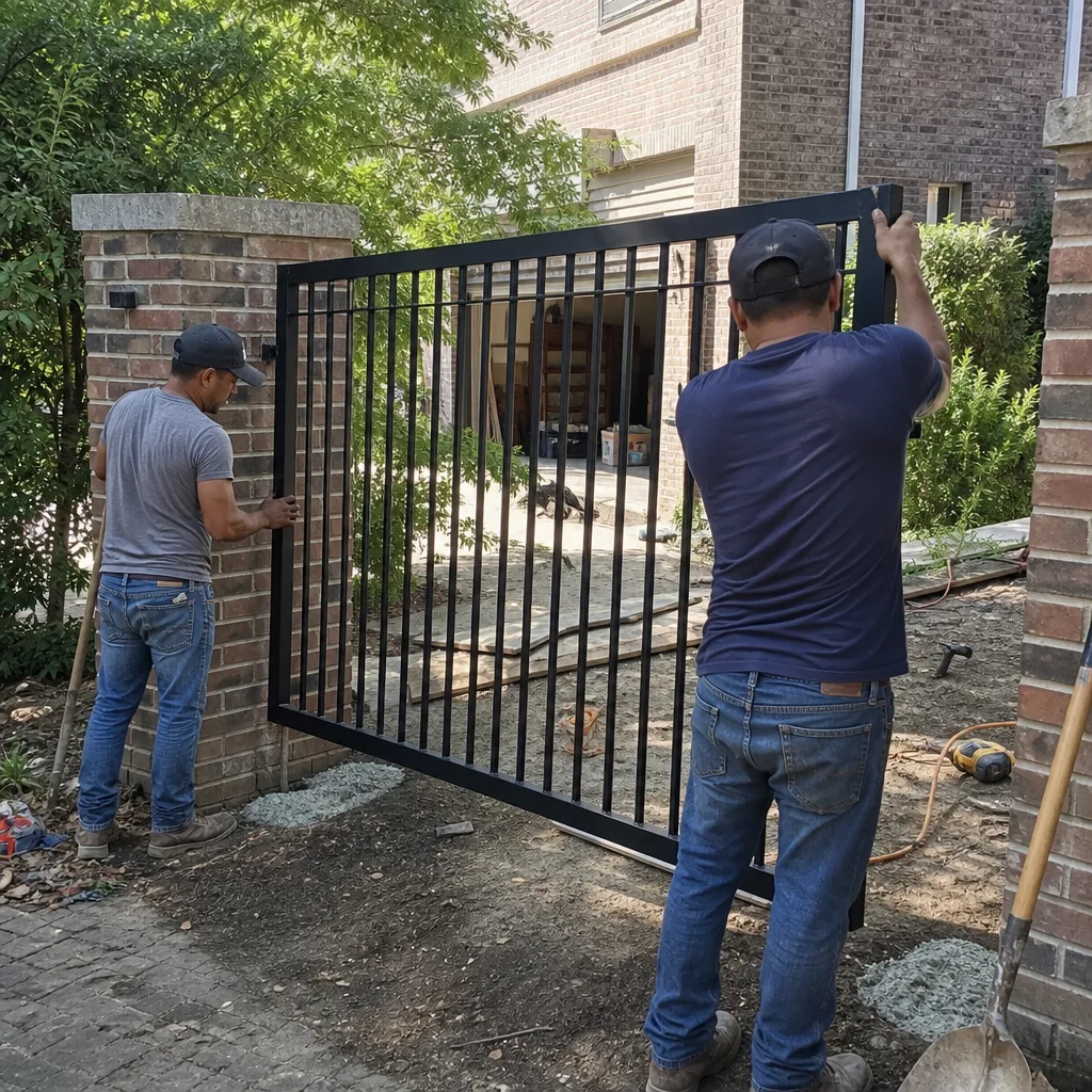 Pedestrian Gate Installation