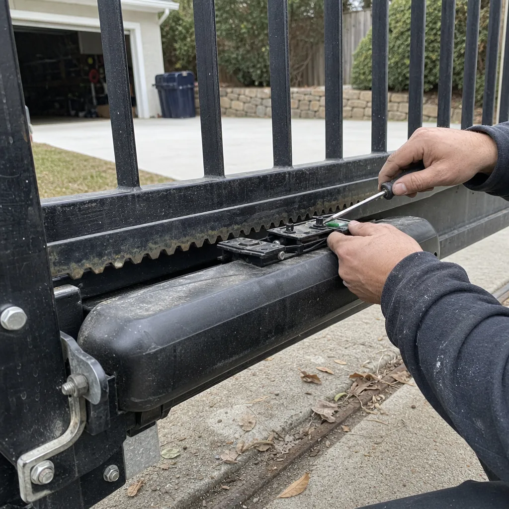Double Gate Installation